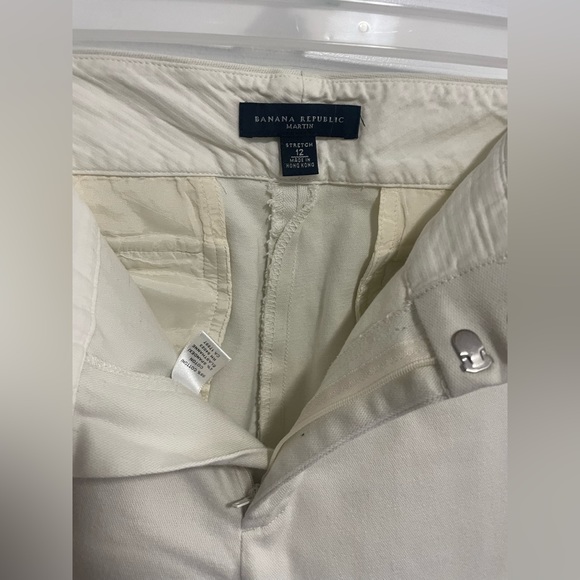 Banana Republic, Martin, cotton and spandex pants. - Picture 3 of 8